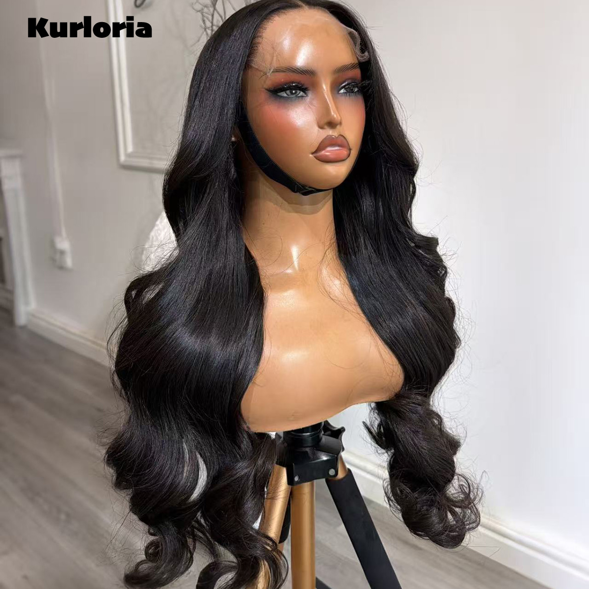 100% Human Hair Natural Black  - đánh giá và giá Glueless Wear And Go Human Hair Wig