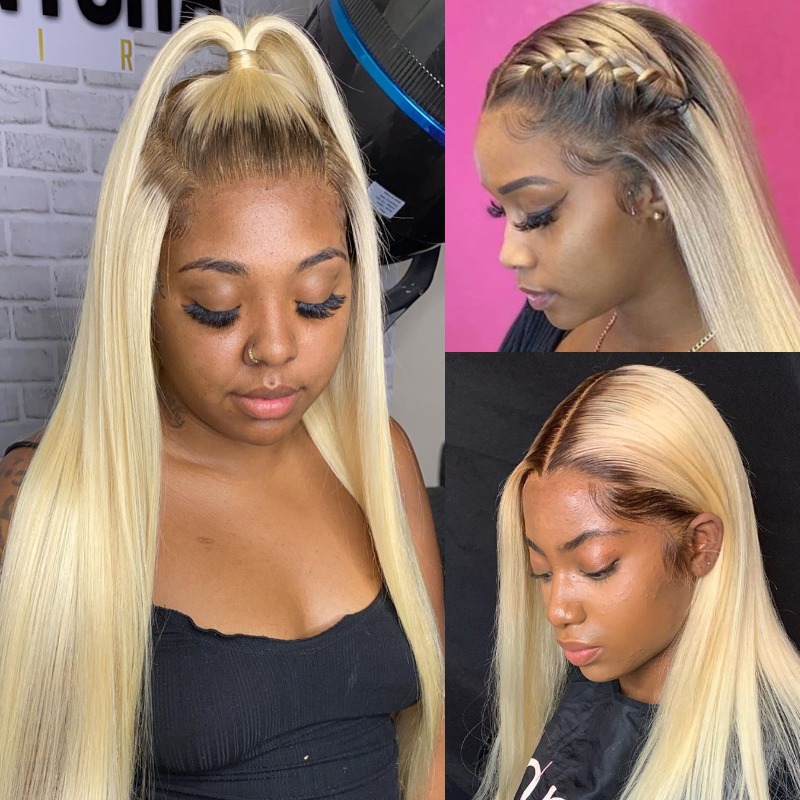 1B 613 Body Wave Human Hair Wi - đánh giá và giá 613 Blonde Body Wave Lace Front Wig
