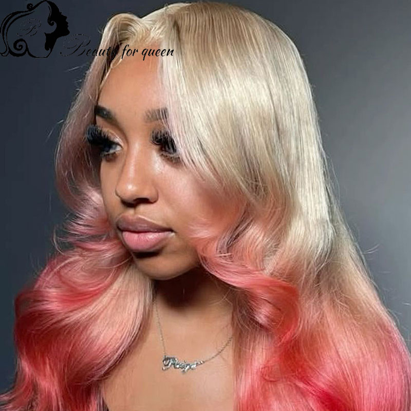 Lace Front Long Straight Human - đánh giá và giá 613 Blonde Body Wave Lace Front Wig