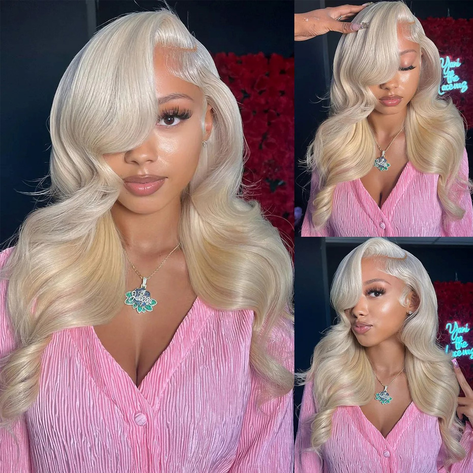 613 Blonde 360 Lace Body Wave  - đánh giá và giá 613 Blonde Body Wave Lace Front Wig