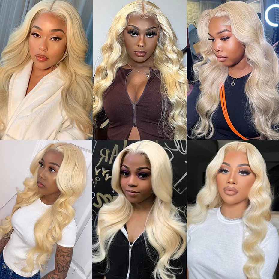 613 Blonde 360 Lace Body Wave  - đánh giá và giá 613 Blonde Body Wave Lace Front Wig