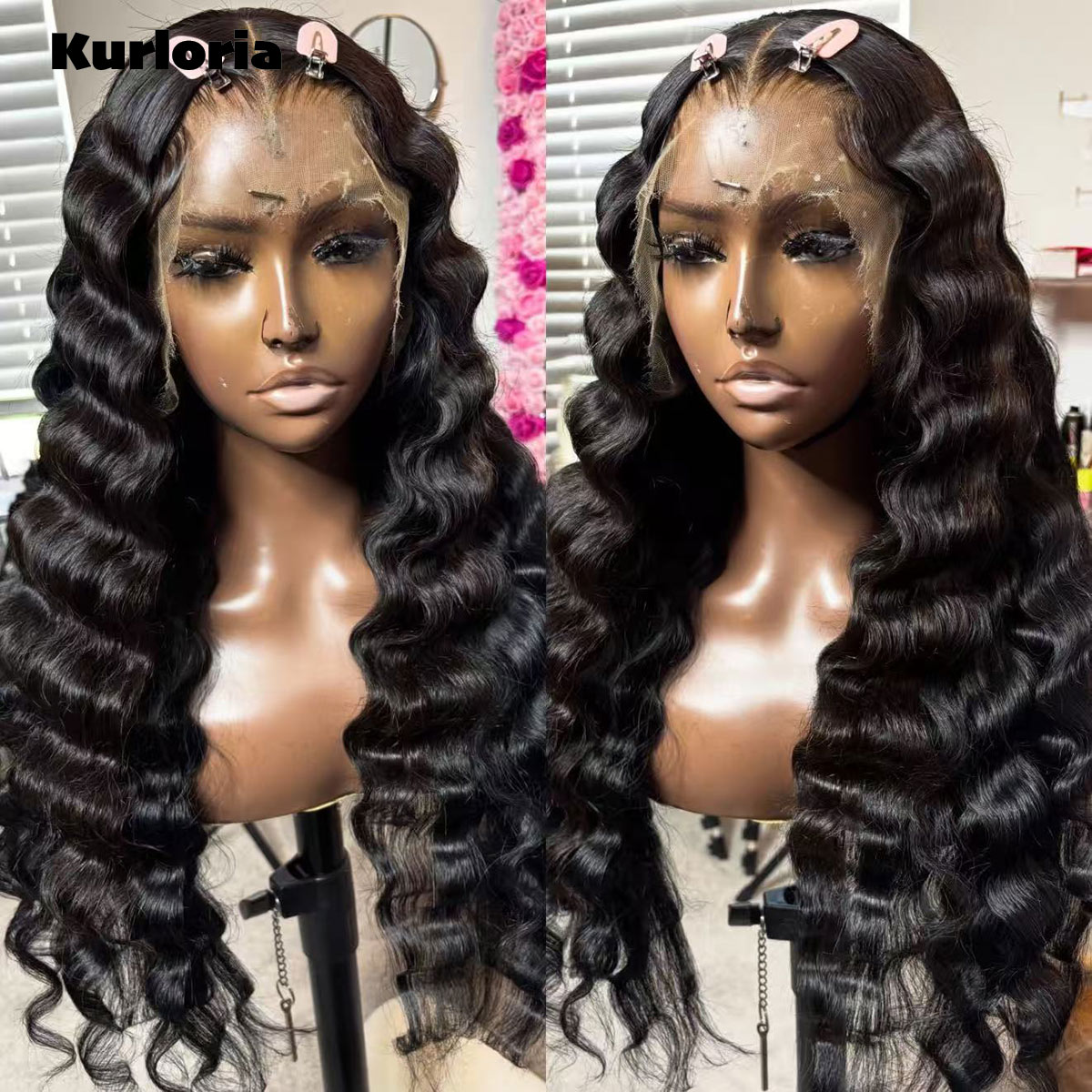 450 Density Deep Wave Wig 13x4 - đánh giá và giá Glueless Wear And Go Human Hair Wig