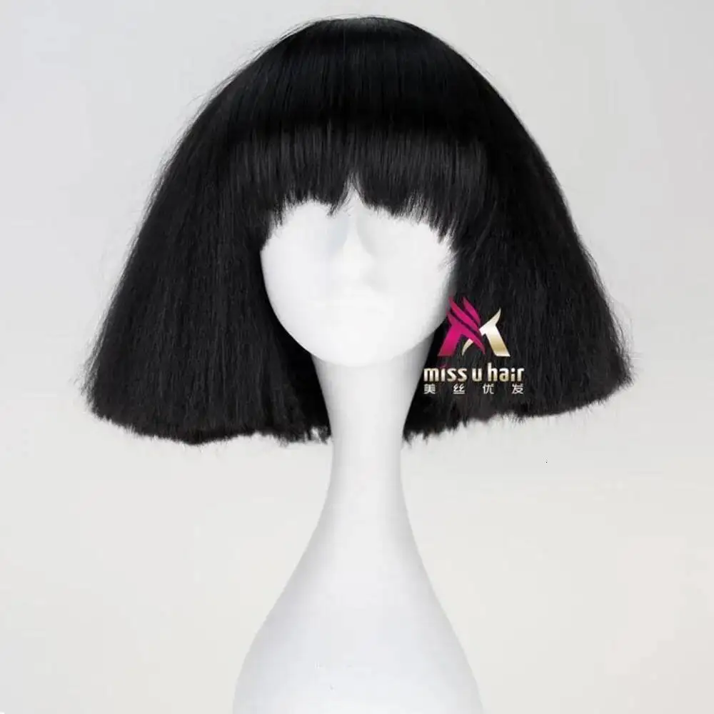 Black Lady Gaga Wig Blonde Whi - đánh giá và giá Synthetic Wigs
