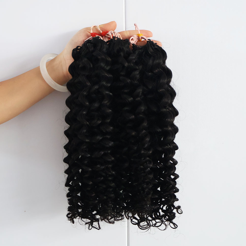 Bouncy Curly Human Hair Bundle - đánh giá và giá Hair Bundles